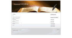 Desktop Screenshot of emmanuel-leclercq.net